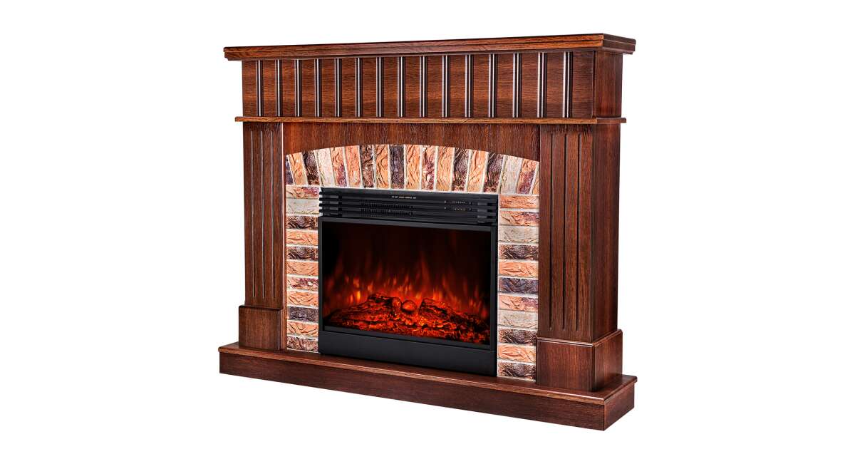 Semineu electric Giselle & Mirabella, Art Flame, 1200x1500mmx320 mm, 1950W - imagine 3
